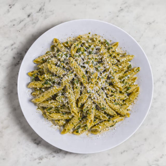 Penne Pesto.