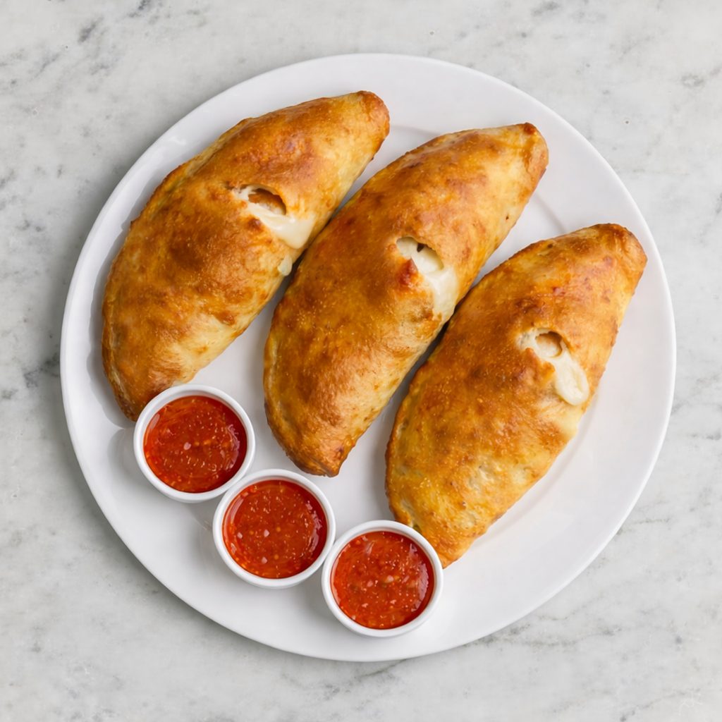 Meat Lover's Calzone.