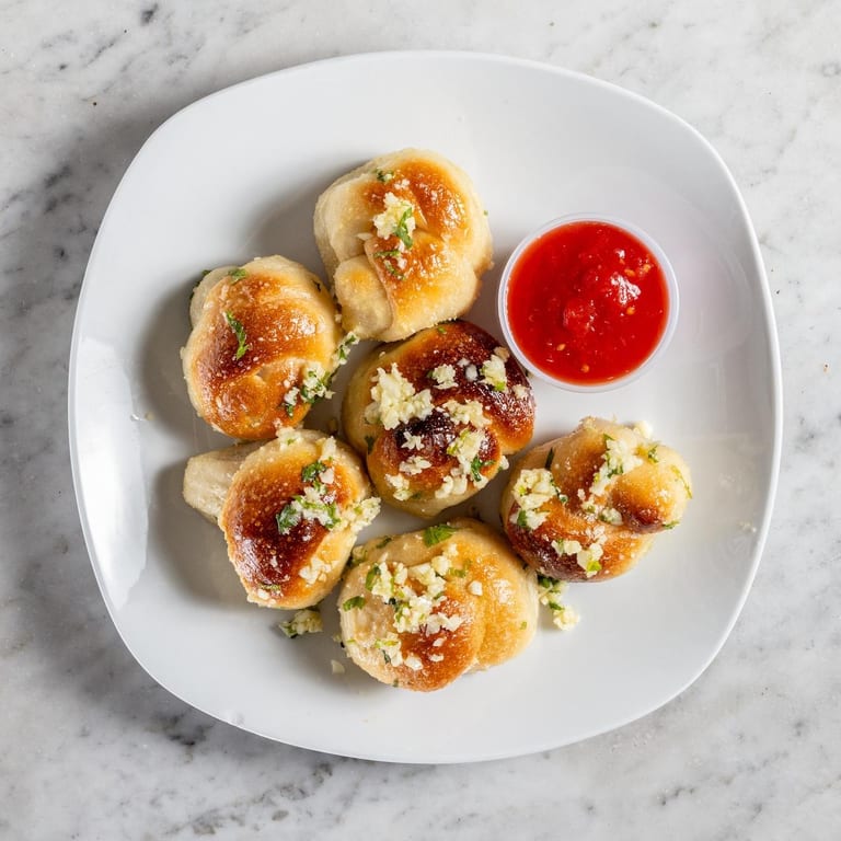 Delicious Garlic Knots Await