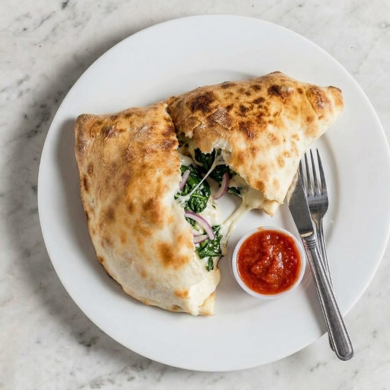 Savor Our Authentic Calzone