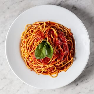 Spaghetti with chicken